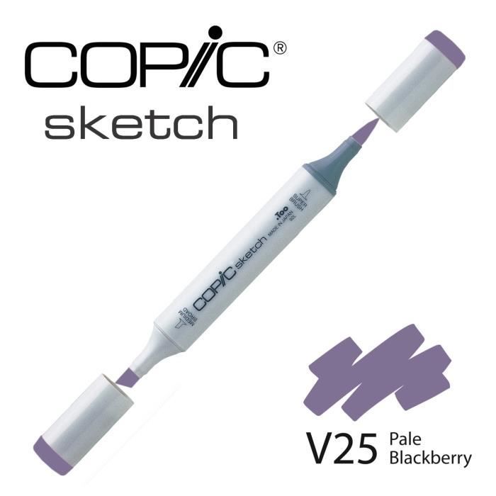 Marqueur - Copic - Sketch V25 - Violet - Opaque - Pale Blackberry