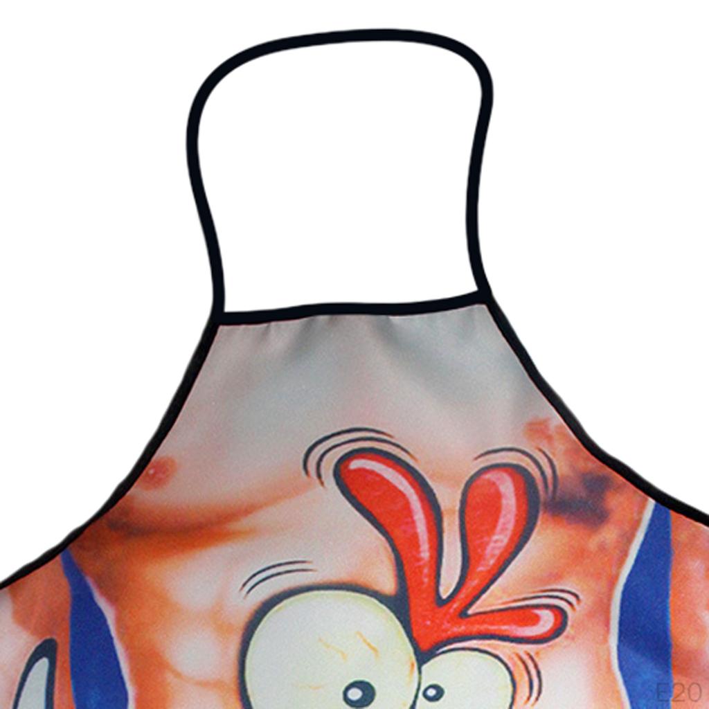 Cooking Salon Bib Apron Vintage Joke Items Made Of Polyester