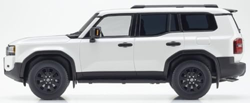 Kyosho Original 1/43 Scale Toyota Land Cruiser 250 ZX Optional Wheel Ver. (Platinum White Pearl Mica) Finished Product KS03927PW