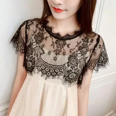 Herbst Sommer Spitze Braut Hochzeit Bolero Elegante Braut Oper Abend Party Prom Kostüm Capes Weiß Schwarz Jacken Frauen Wrap