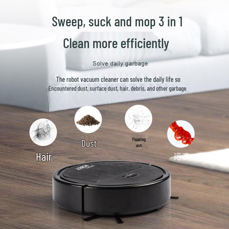Smart 3-in-1 Automatic Home Cleaning Robot: Vacuum, Sweep & Mop