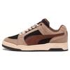 Slipstream Versatile Casual Shock Absorbing Durable Low-Top Sneakers Unisex Sneakers Brown Black 393131-01