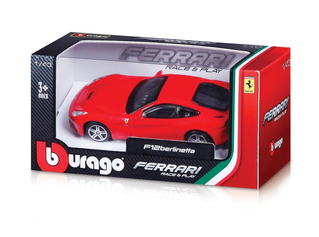 Bburago Ferrari Scuderia Spider 16M Red Finished Product 1/43