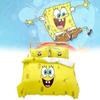 Bedding Squarepants Spongebob Single Double Duvet Cover Cases Sets Supplies