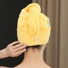 Luxury Microfiber Hair Drying Towel, Fast Dry Shower Cap Turban, Soft Head Wrap For Wet Hair, Bathroom Accessories Spa Towel Cap