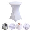 80*110CM(Diameter*Height) Cocktail Table Covers Round Stretch Spandex Table Cover Cloth for DJ ,Bar, Party ,Banquet ,Wedding