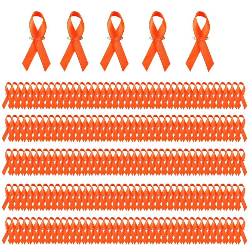 200 stycken Blandade Allmännyttiga Bandbroscher Välgörenhetsbandnålar Bandtextur för Deltagare i Samhällstjänst