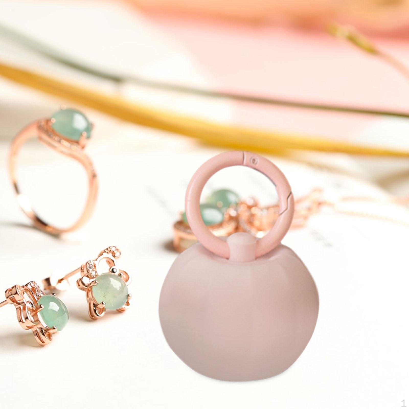 

Compact Jewelry Storage Box - Elegant Gift for Birthdays Organize Your Precious Accessories розовый