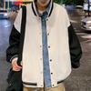 Men's 2024 Spring/Autumn Loose Hoodie Cardigan Jacket - Teen Student Baseball Style