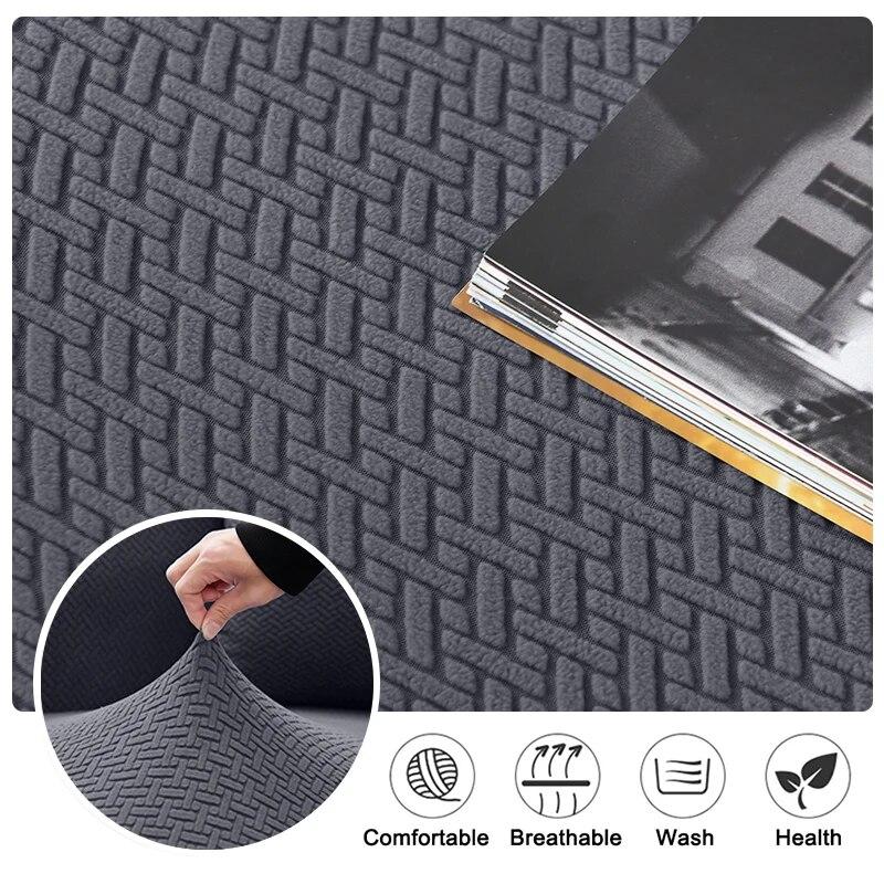 Knitted Recliner Cover Stretch Sofa Cover For Living Room Soft Lazy Boy Relax Armchair Covers
