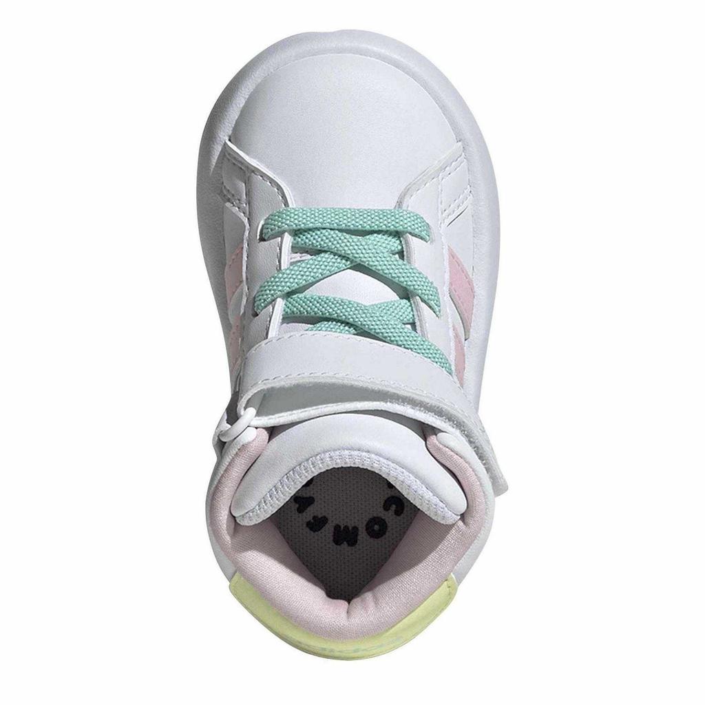 Adidas Childrens/Kids Grand Court Mid Calf Trainers