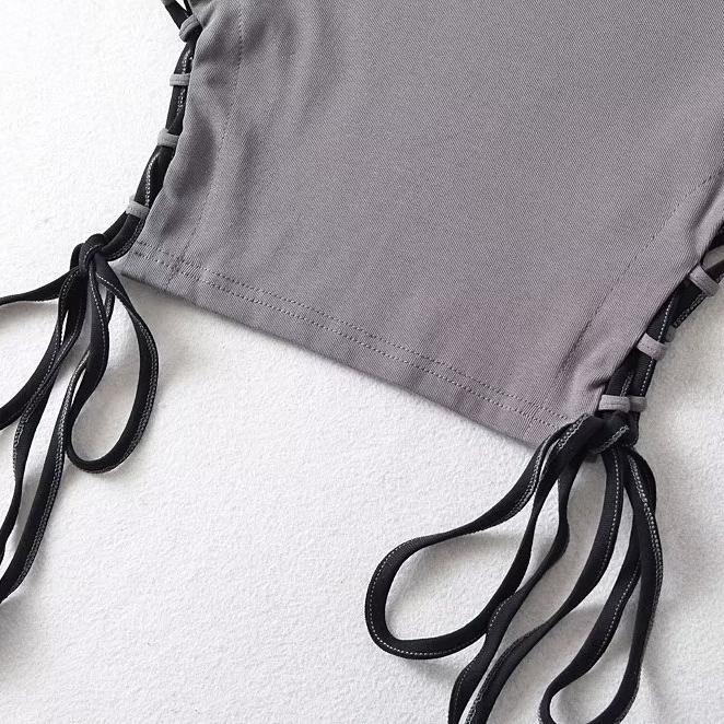 Sommer Frauen T-Shirt Kurzarm Slim T-shirt Patchwork Binden T Tops