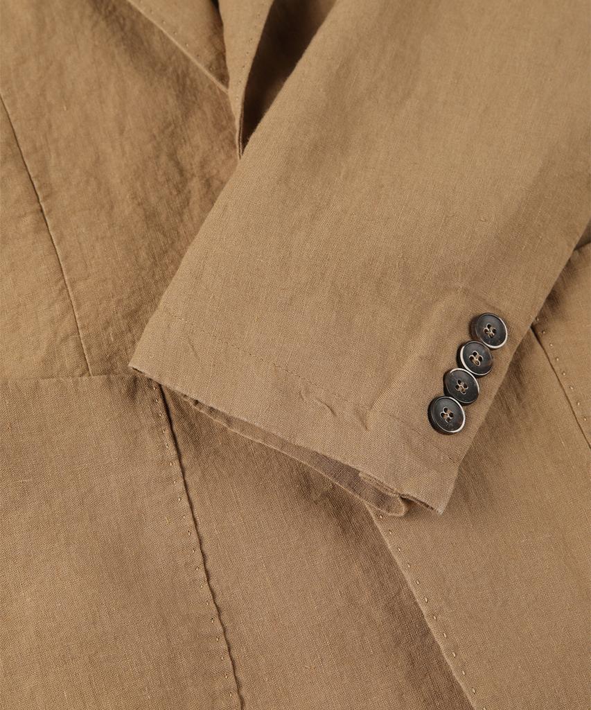 Panicale Beige Signature Linen Jacket