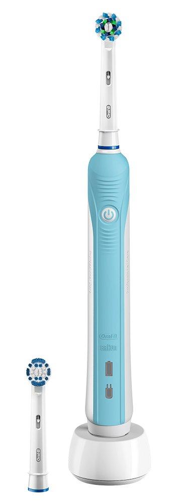 

Электрическая зубная щетка Braun PRO 500 1 режим типа до D165231UNA Oral-B [Удаляет 99,7% зубного налета] синий