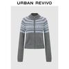 UR Women's Fair Isle Pattern Knit Cardigan