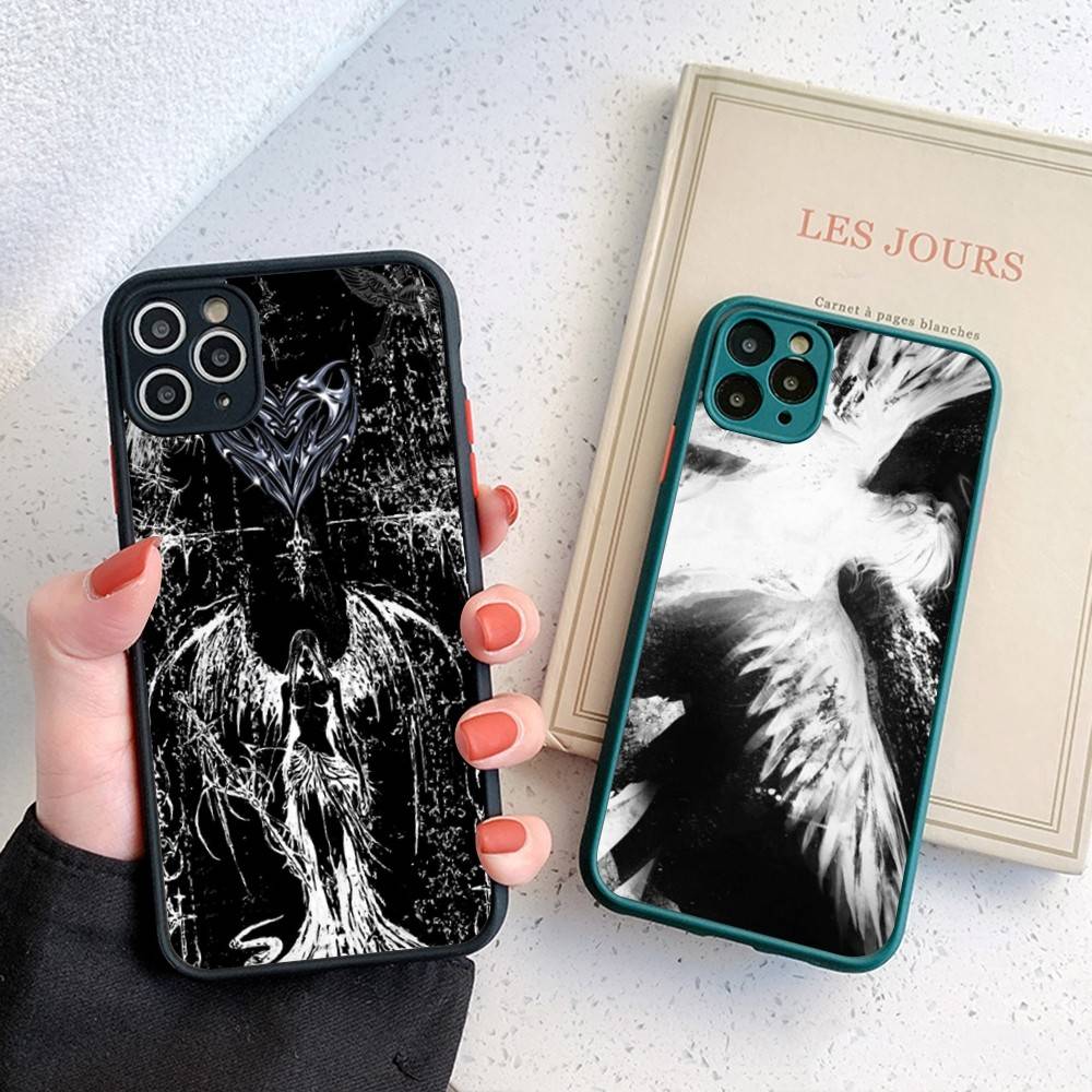 Gothic Coquette Cybersigilism Phone Case For IPhone 16 15 14 X XR XS 7 8 Plus 11 12 13 Pro MAX 13mini Matte Shockproof Case