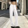 Women's Casual Loose Fit Wide Leg Pants Color Breathable Cool for Summer