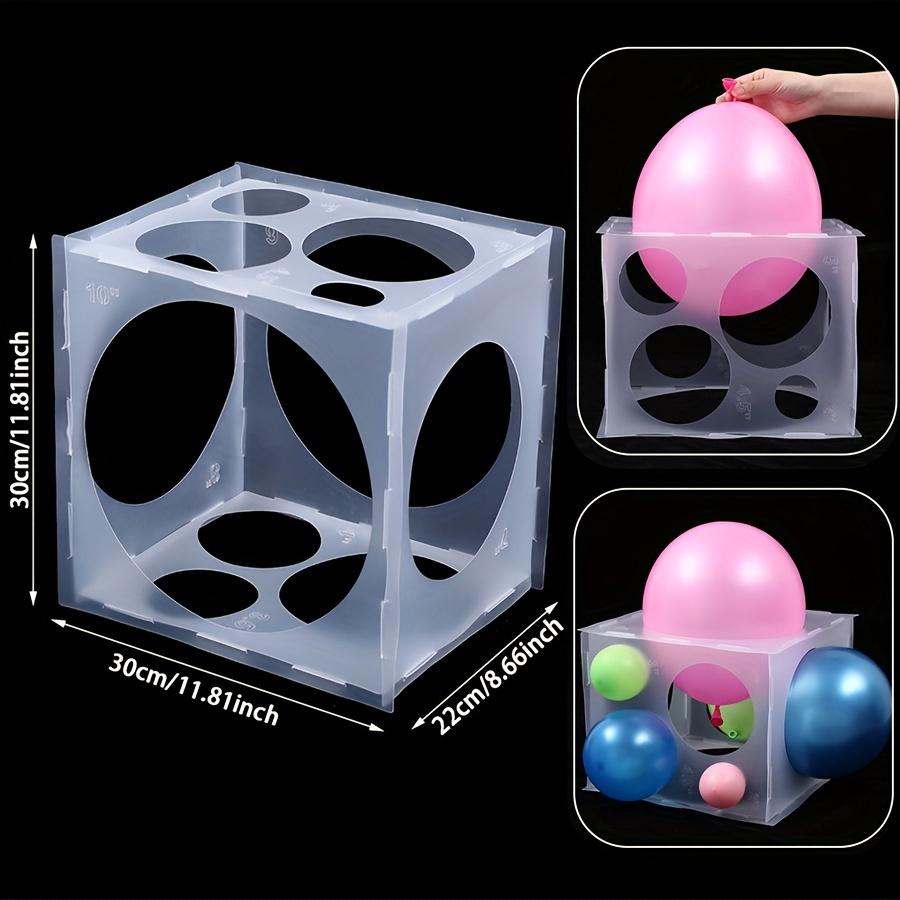 1pc 11Holes Balloon Size Box Collapsible Balloon Size Box, Measurement Tool For Balloon, Balloon Arches Party Balloon, Birthday Decoration