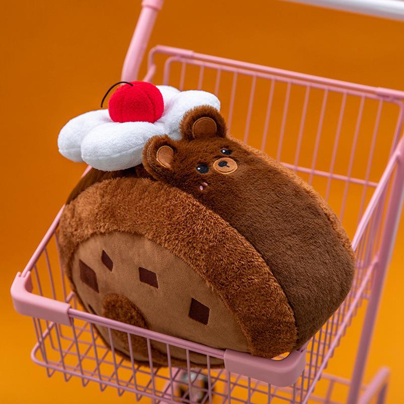 Cute Cake Roll Plush Pillow - Children's Halloween Gift & Home Sofa Backrest Cushion