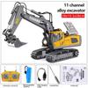 Remote Control Excavator Bulldozer Dump Truck Rc Car Toys Electric Engineering 2.4G High-Tech Vehicle Model Toys For Kids Gifts