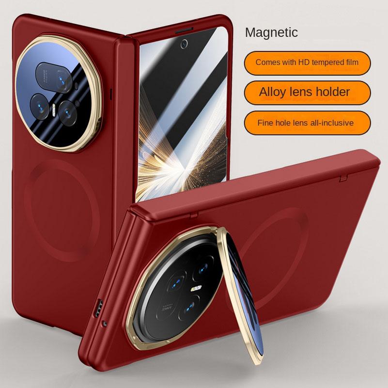 

Built-in Magsafe Magnetic With Tempered Glass Film Protect Case For Honor Magic V5 Hinge Protection Cover HONOR Magic V5
