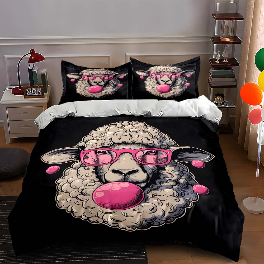 

Whimsical, stylish, playful. Bedding Duvet cover sets Duvet covers Pillowcases gifts (1 * Duvet Cover 2 * Pillowcases, without duvet insert) 135x200cm