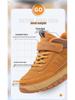 Boys' Fleece-Lined Waterproof Non-Slip Winter Sports Shoes for Mid-to-Big Kids 2025