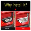 Car Front Rear Fog Lights Lamps Eyebrow Frame Decoration Cover Trim Accessories For Nissan X-Trail X Trail T32 Rogue 2017 -