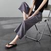 SOFSIL Women's Loose Wide-Leg Cropped Pants