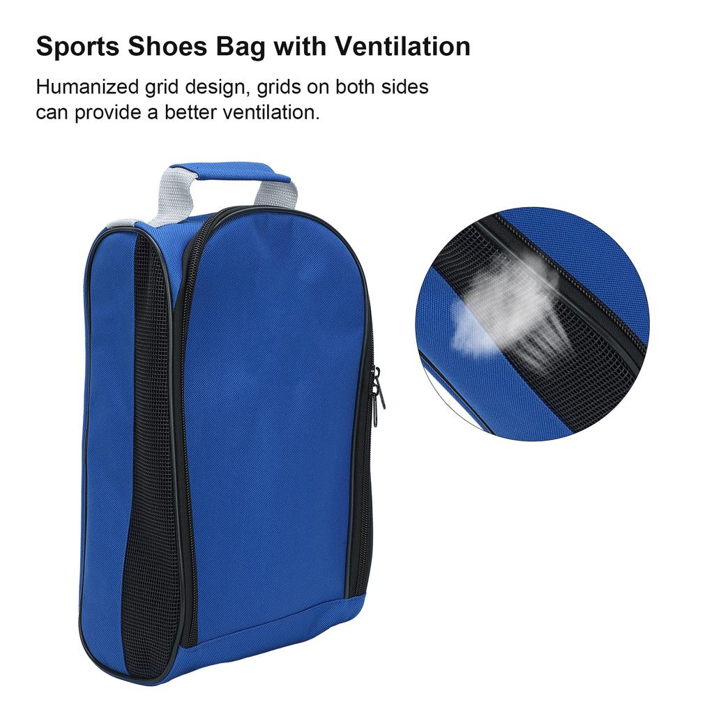Zippered Carrier Golf Shoes Bags with Ventilation for Man and Woman Sports Shoes Bag