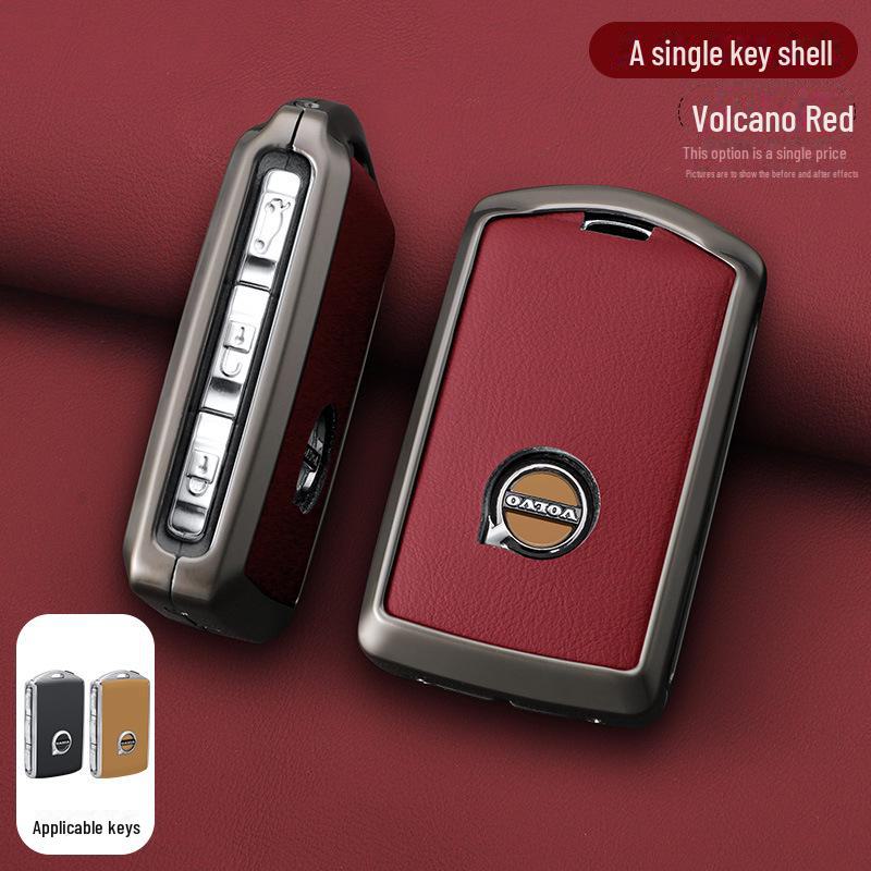 Volvo Key Cover for 21/22 Models XC60, S90, XC90, XC40, V90, S60L, V40 - Metal Car Case