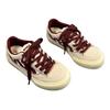 Mens Casual Low Top Breathable Vulcanized Sneakers Retro College Style Flat Sole Slip-On Friendly
