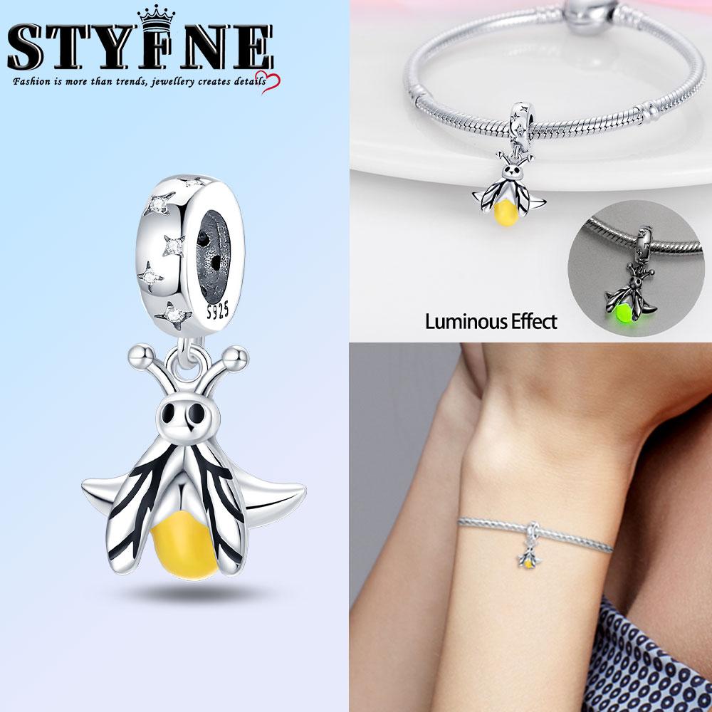 Copper Pink Butterfly Red Dragonfly Charm Beads Suitable For Diy Birthday Party Gift Jewelry Bracelet Accessories