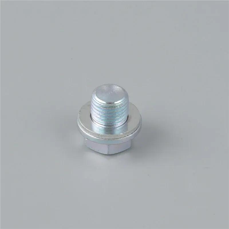 Oil Drain Plug with Seal/Gasket Locking Screw Oil Sump for Honda Odyssey Civic Fit SDL CRV