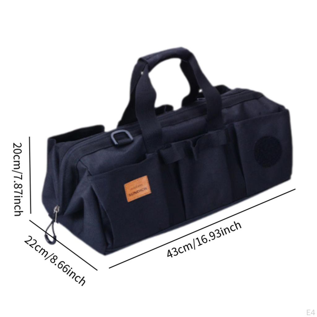 Tent Tool Bag Carrying Case Equipment Organizer And Duffel with Large Capacity Oxford Cloth