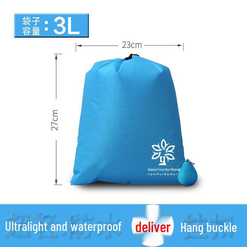 Waterproof Foldable Travel Drawstring Bag - Portable & Compact