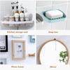 50PCS/30PCS/20PCS/10PCS/5PCS - Non Drilling Adhesive Hook Multifunctional Auxiliary Hook Suitable for Glass Windows, Home Kitc