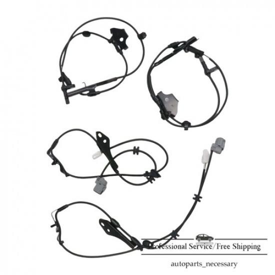 4Pcs ABS Wheel Speed Sensor Front Rear Left & Right For 2010-2015 Toyota Prius