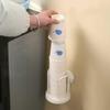 Household Disposable Paper Cup Holder Suction Cup Wall Mount Desktop Paper Cup Storage Rack Suitable For Living Room Dining Room