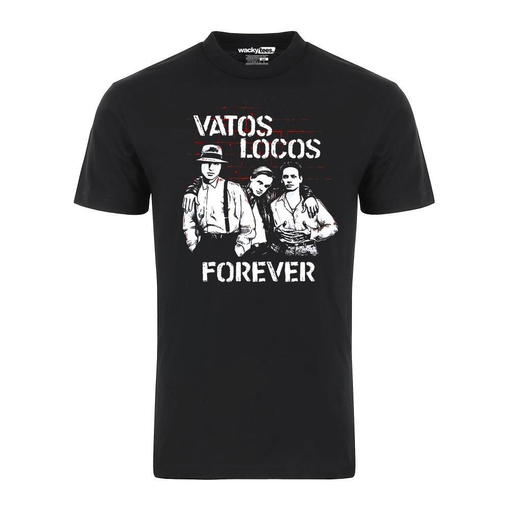 Vatos Locos Навсегда Кровь за Кровь 10 Графическая Футболка Унисекс XL