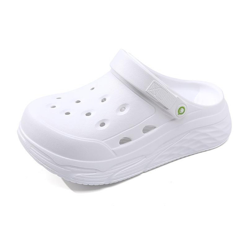 Summer hole shoes men's non-slip beach outdoor thick-soled bag head fashion versatile manufacturer