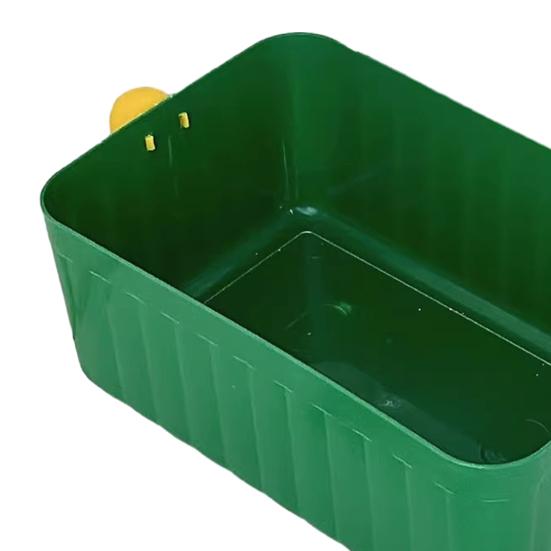 Boîte de rangement avec poignée Organisateur de tiroir Contenant de rangement grande capacité pour bureau Commode Dortoir Cosmétiques Bijoux