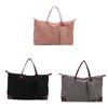 Nylon Tote Bag For Women Large Capacity Travel Handbag With Zipper Closure For Daily Use