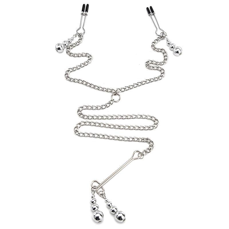 Nipple Clips for Women Bra Clip BDSM Toys for Pussy Bondage Set Restraint Adult Game SM Sex Products
