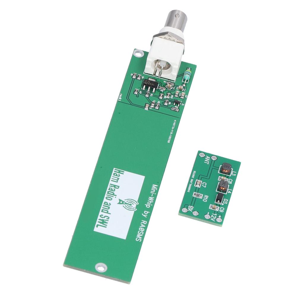 2 buc Modul Antenă Activă Placă Mini Whip 10kHz‑30MHz Set Kit Componente Electrice