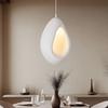 Japanese restaurant pendant light Wabi Sabi E27 minimalist bedroom LED light Nordic luxury white Lampras home decoration