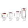 Coffee Beans Vacuum Sealed Tank Transparent Glass Food Storage Jars Household Moisture-Proof Air Extraction Airtight Container