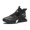 Anta 3 Abrasion Resistant Mid top Basketball Shoes Men's Black Gray Sneakers 112341604-6
