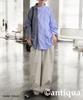 Antiqua Asymmetric Striped Long One Size Blue Women's Shirt, Sleeve, PK-01299, 32,