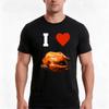 I Love Broiler Grilled Chicken Hendel Tshirt Summer Casual Cotton Tee Oversized Streetwear Tops Vintage Graphic Print